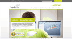 Desktop Screenshot of biodentis.com